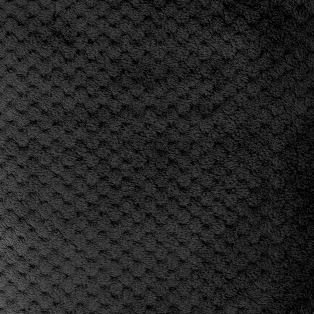 NOAH Rice Grains Black Blanket 150x200 cm