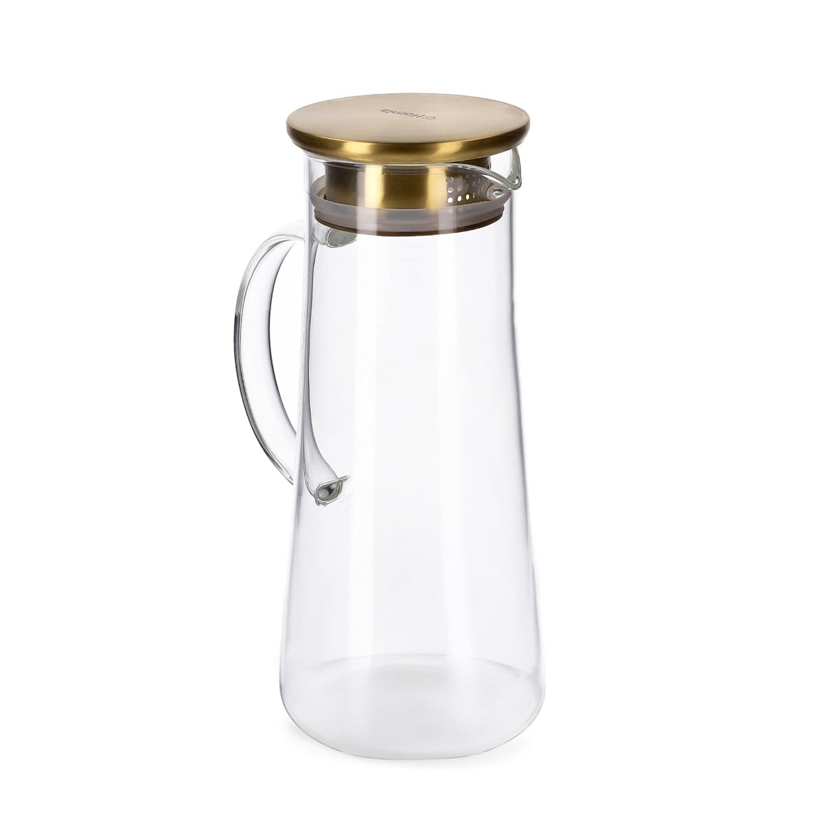 KUBBE Jug with Gold Lid, 1.4 L