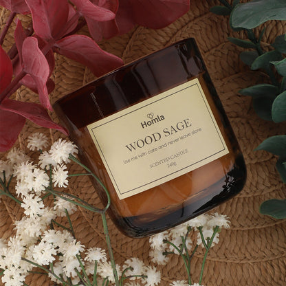 VERDE Wood Sage Scented Candle 240g