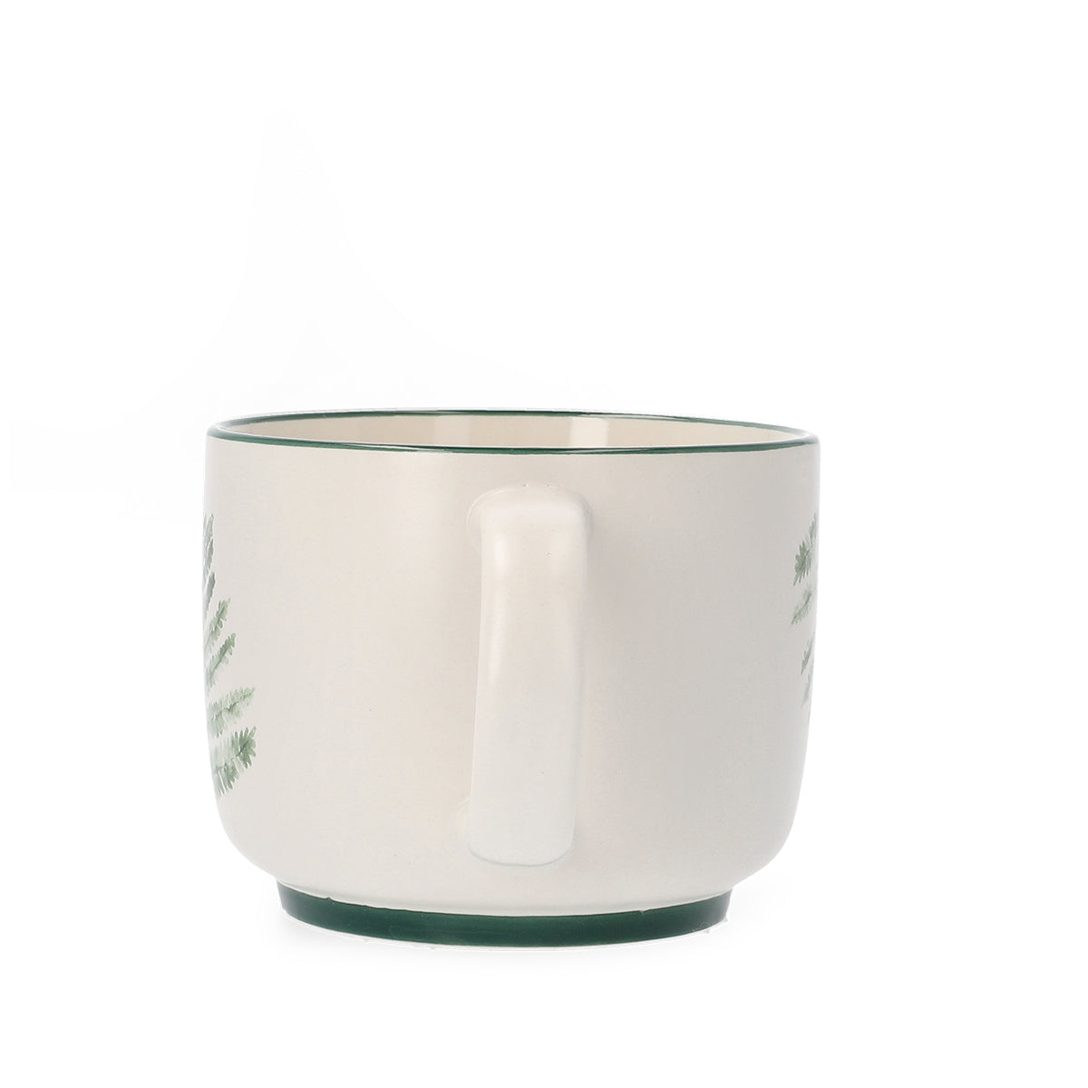 BLYDE Ceramic Mug with Fern Leaf Design 350ml