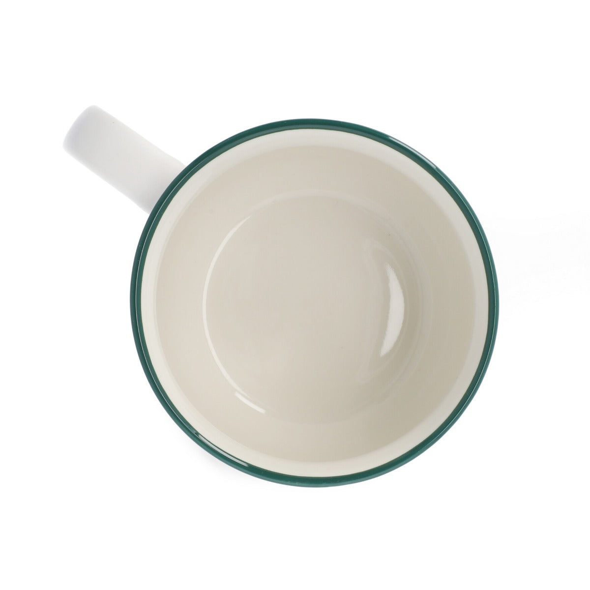 BLYDE Ceramic Mug with Rubberwood Leaf 350ml
