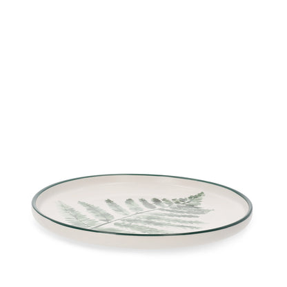 BLYDE Fern Leaf Porcelain Plate 20cm