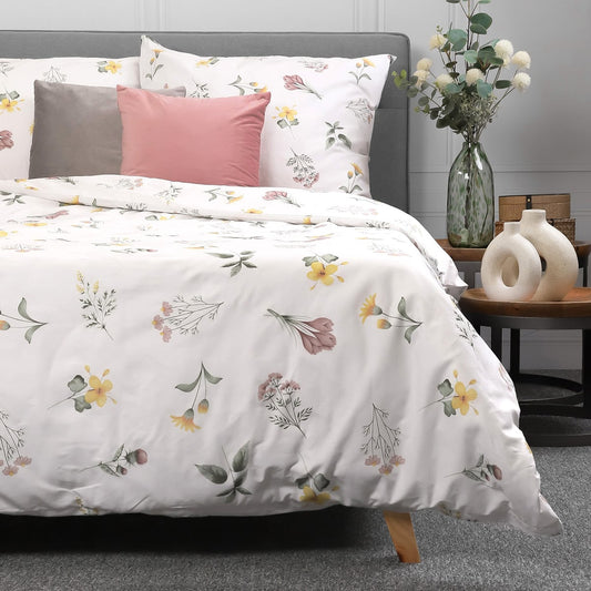 PRIMA Cotton Floral Bedding Set 160x200 cm