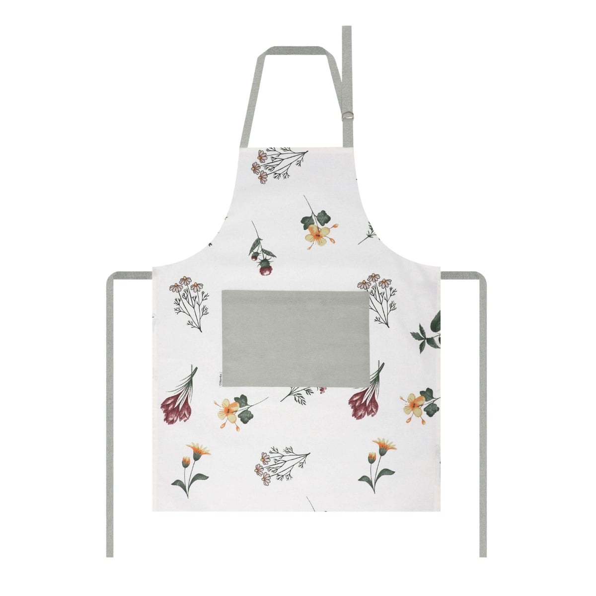 Kitchen Apron PRIMA with Meadow Motif 60x80 cm