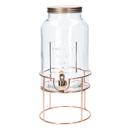 NERSO Jar with Tap and Saucer 5.5L