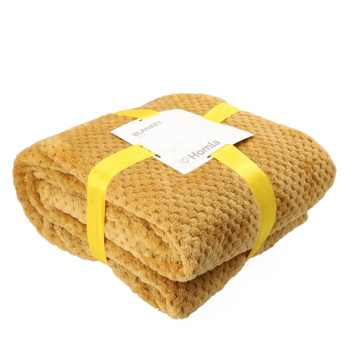NOAH Grains of Rice Mustard Blanket 150x200 cm