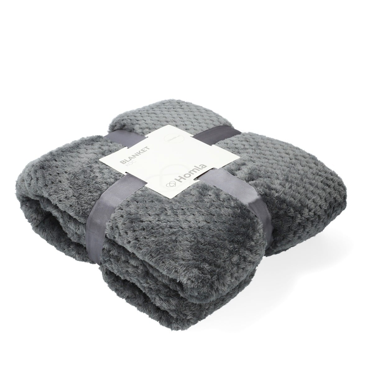 NOAH Gray Rice Grain Blanket 150x200 cm