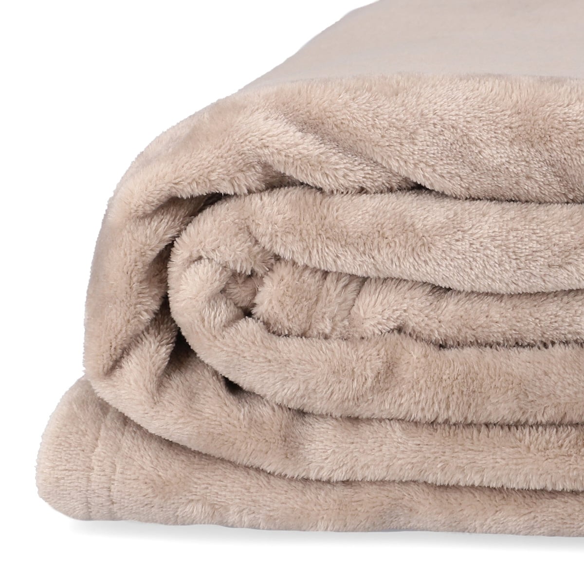 MUKAVA Beige Blanket 200x220 cm