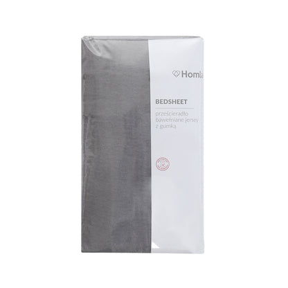 Claire Jersey Grey Bed Sheet 200x200 cm