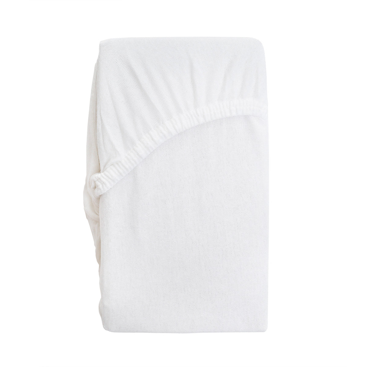 Claire White Jersey Bed Sheet 90x200 cm