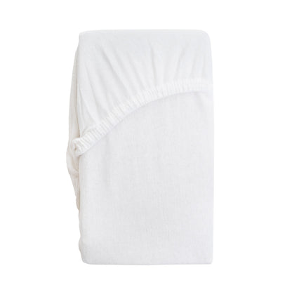 Claire White Jersey Bed Sheet 90x200 cm