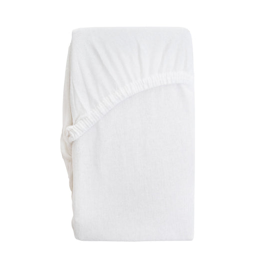 Claire White Jersey Bed Sheet 90x200 cm