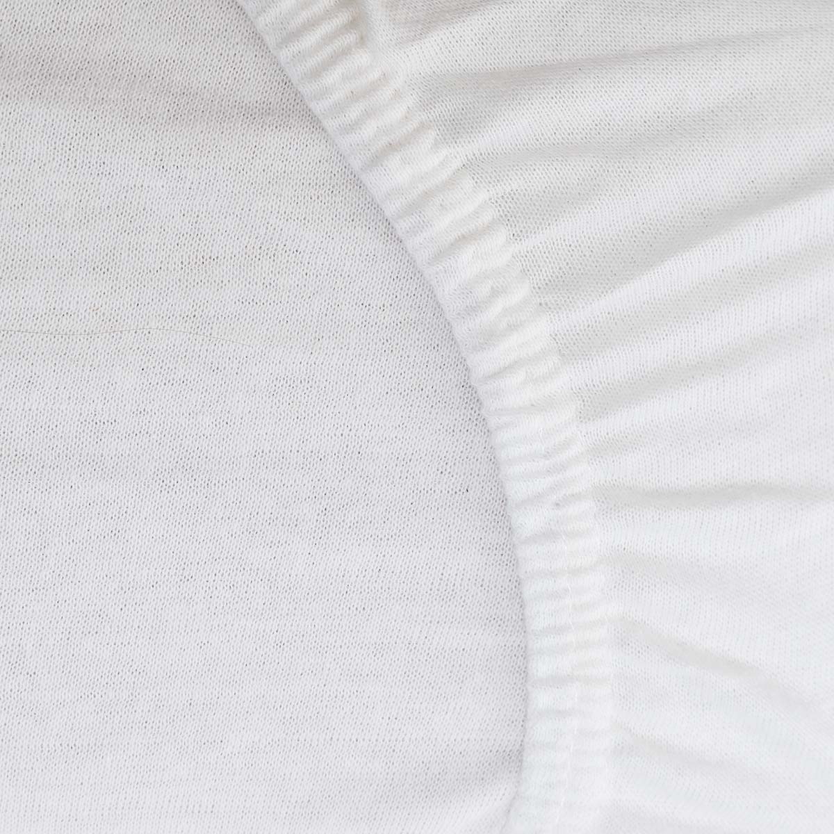 Claire White Jersey Bed Sheet 90x200 cm