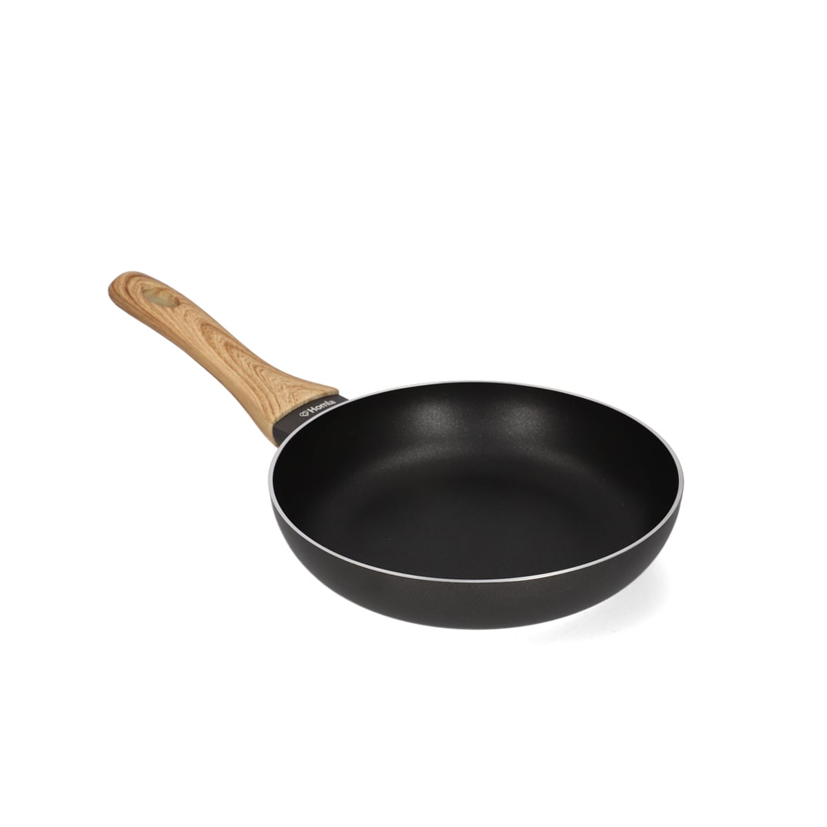 ALBERO 20 cm Black Frying Pan with Non-Stick Coating