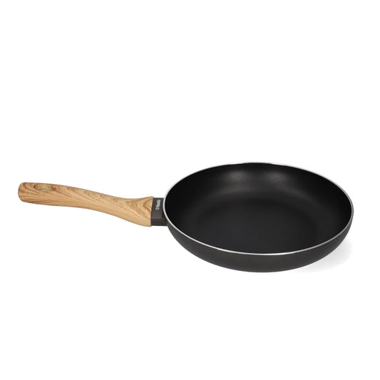 ALBERO 24 cm Black Frying Pan with Non-Stick Coating