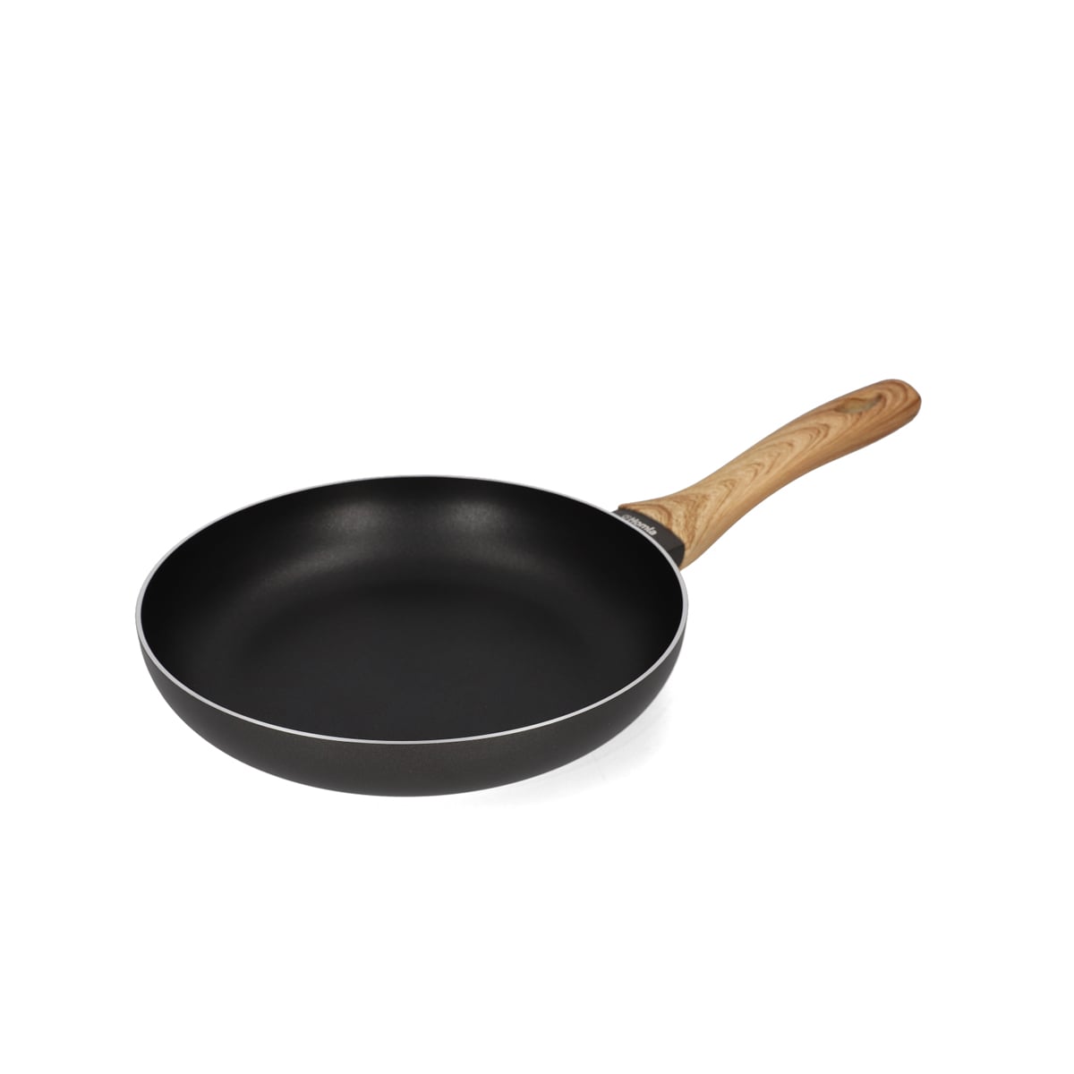 ALBERO 24 cm Black Frying Pan with Non-Stick Coating