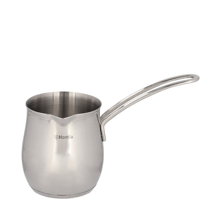 UNERO Milk Pot 0.5L Stainless Steel with Ergonomic Handle