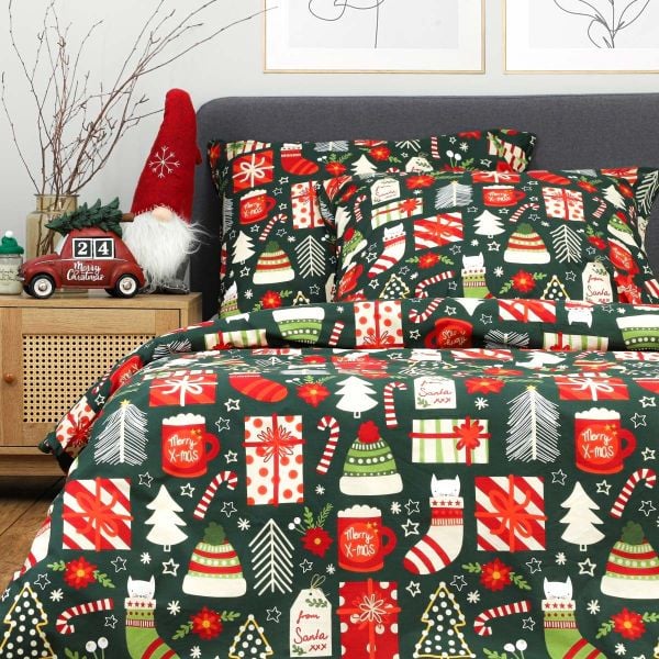 SENTE Cotton Gift Bedding Set 135x200 cm with Pillowcase