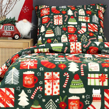 SENTE Cotton Gift Bedding Set 135x200 cm with Pillowcase