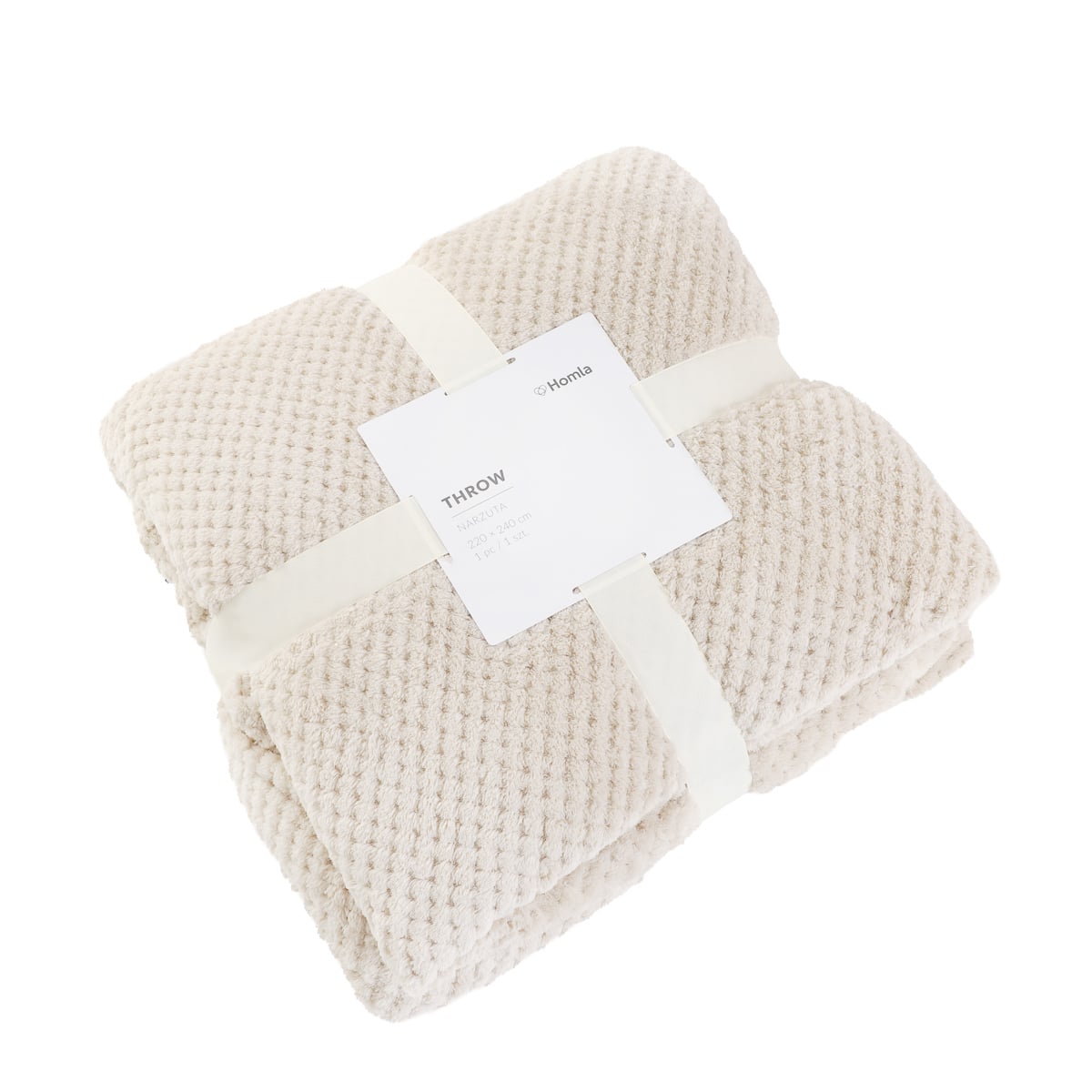 NOAH Beige Bedspread 220x240 cm