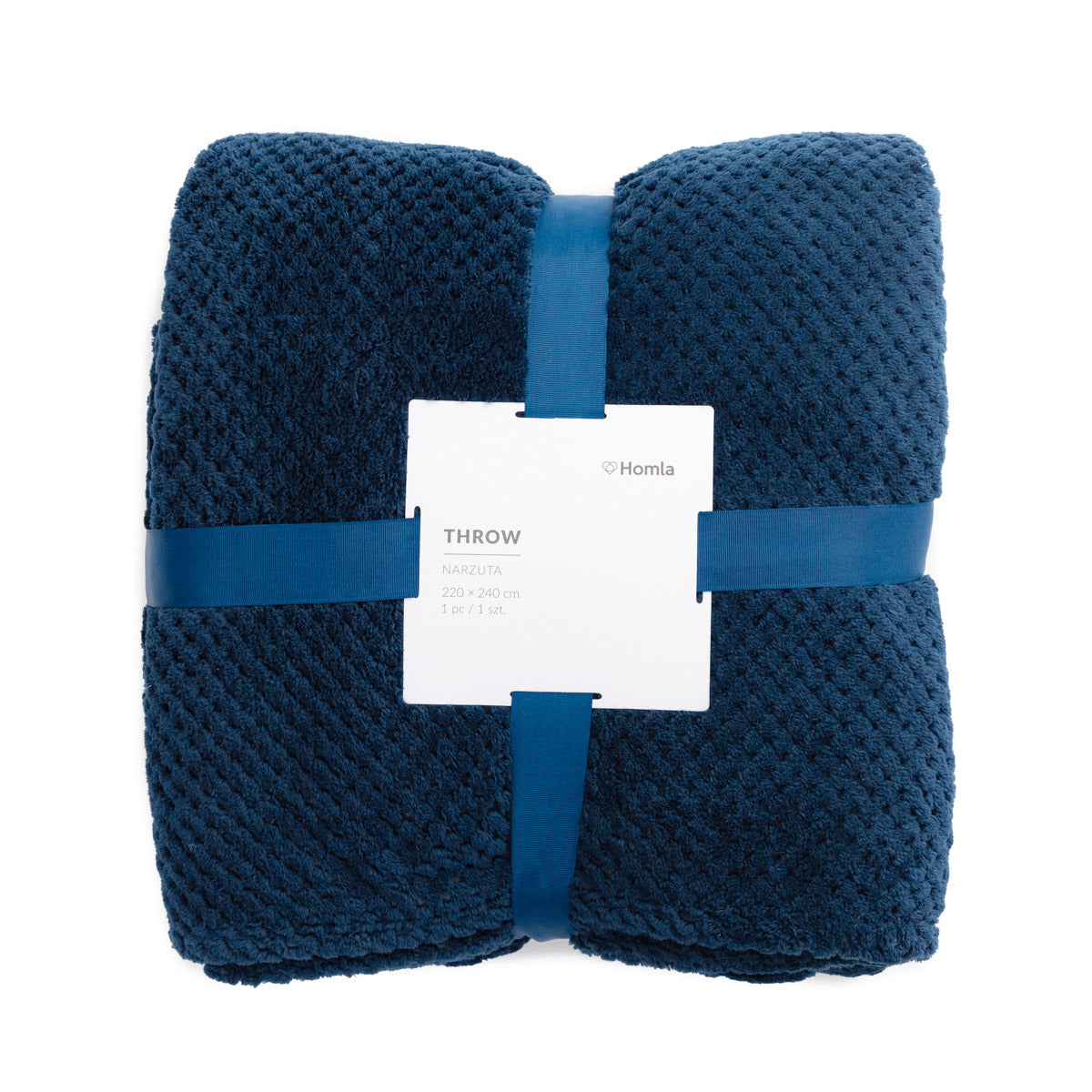 NOAH Blue Bedspread 220x240 cm