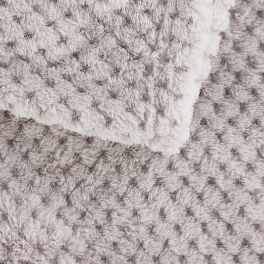 NOAH Light Grey Bedspread 220x240 cm