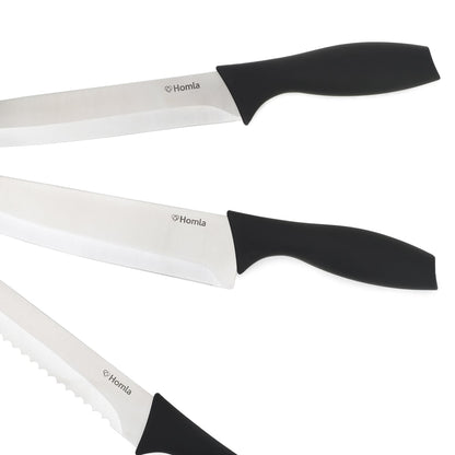 SKAT 6-Piece Knife Set in Black Block