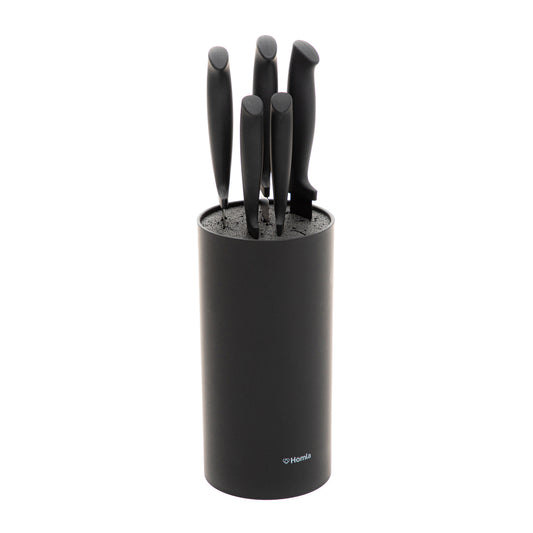 COXA 6-Piece Knife Set in Black Block