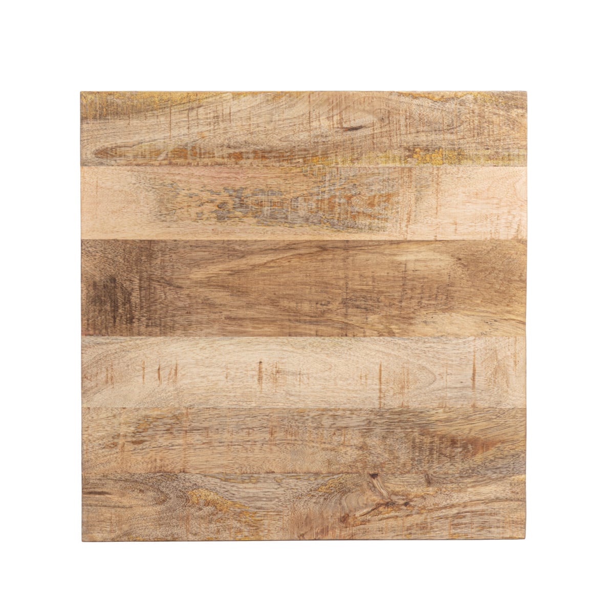 MAYA Coffee Table Set | Solid Mango Wood & Metal | 110x60x45 cm