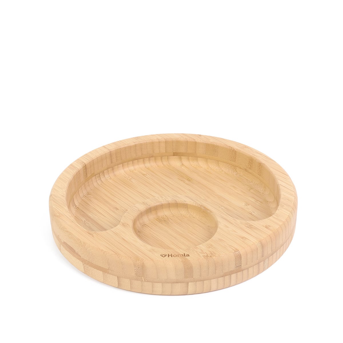 Bambou Bamboo Serving Platter for Snacks 30x5 cm