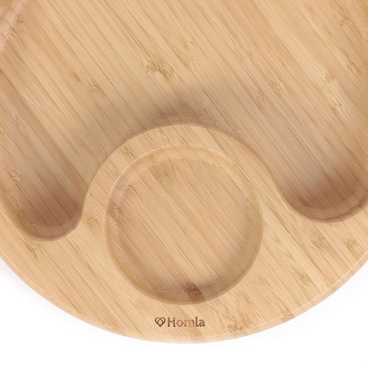 Bambou Bamboo Serving Platter for Snacks 30x5 cm
