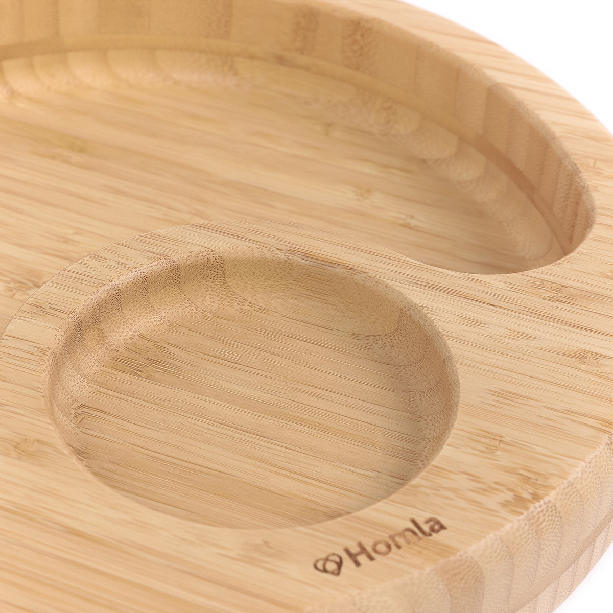 Bambou Bamboo Serving Platter for Snacks 30x5 cm