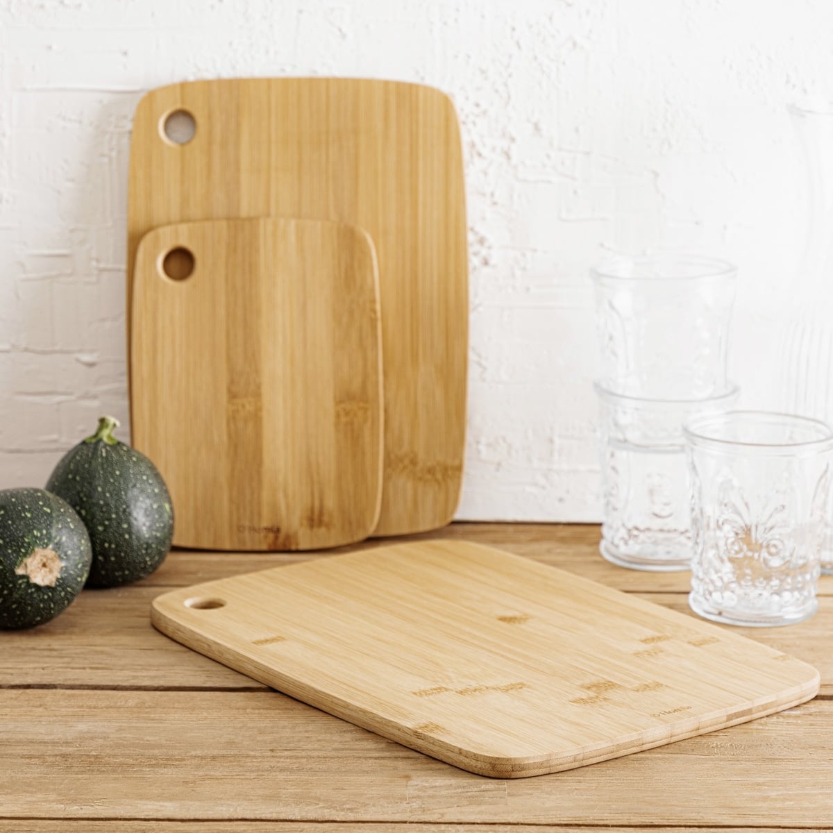 BAMBOU Set of 3 Bamboo Cutting Boards