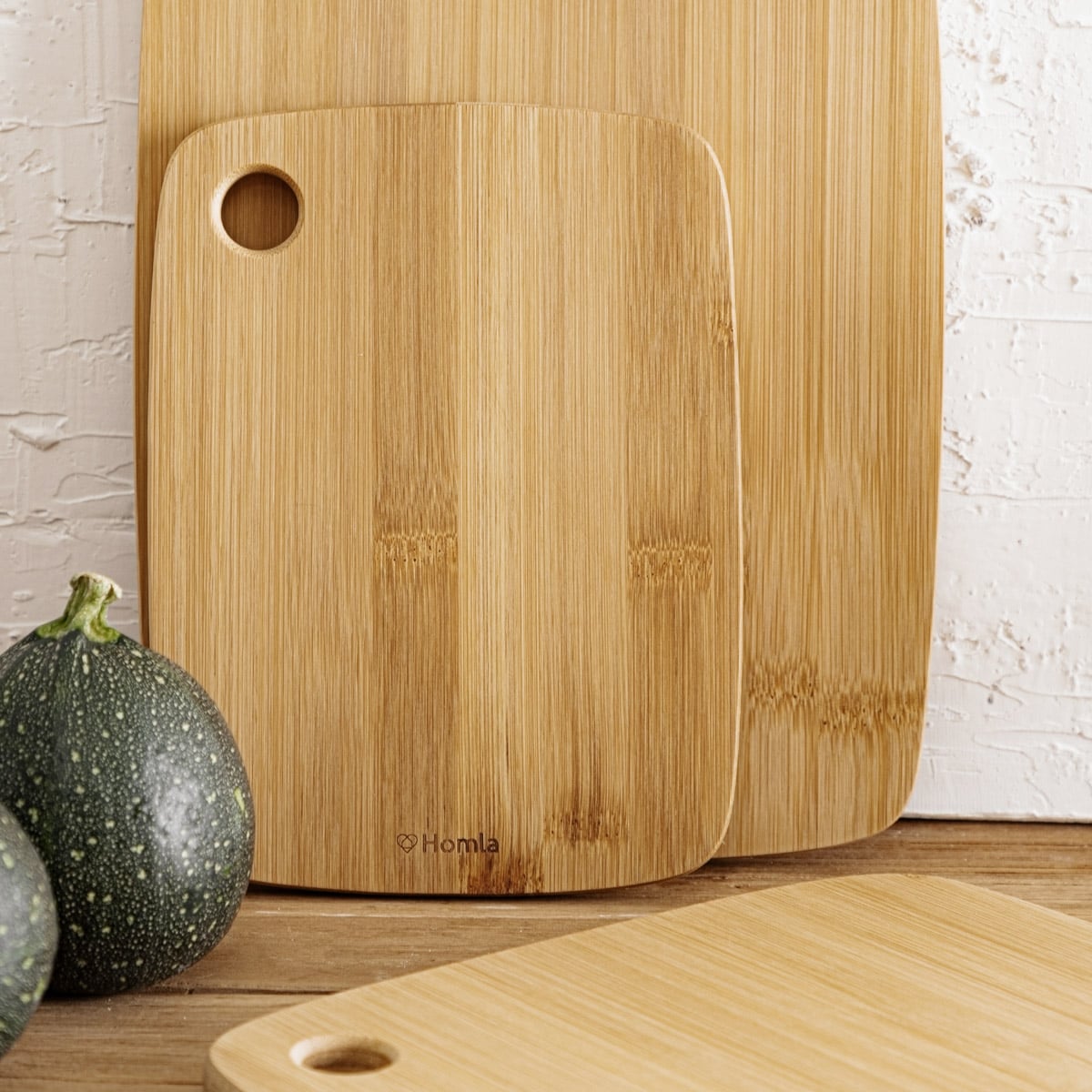 BAMBOU Set of 3 Bamboo Cutting Boards