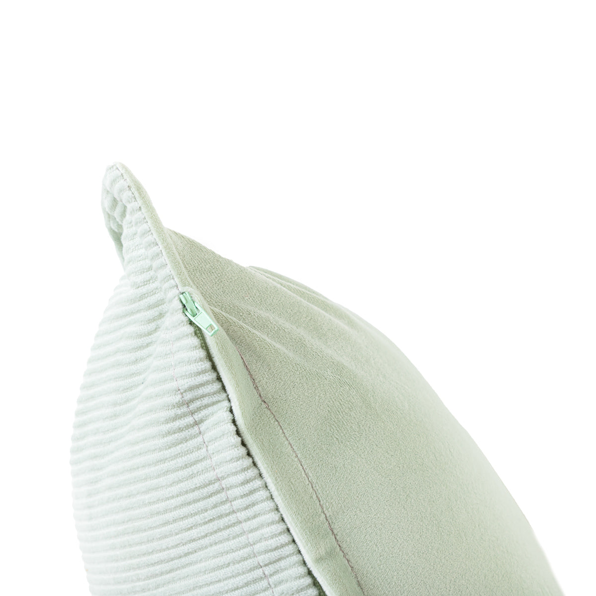 NANTU Velvet Imitation Corduroy Pillowcase Pistachio 45x45 cm