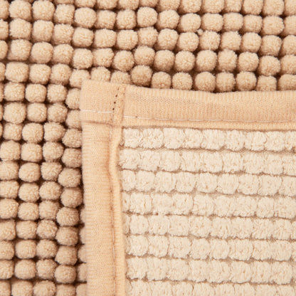 Bathroom Rug JON Beige 50x70 cm Soft Anti-Slip