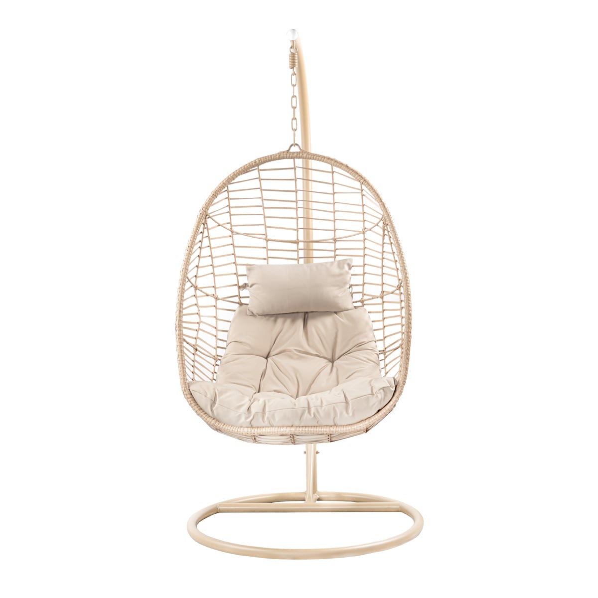 SOLEI Natural Swing with Cushion 95x95x195 cm