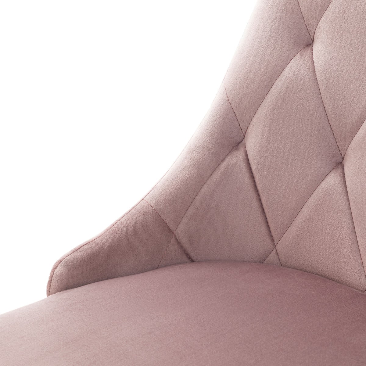 Louis Quilter Velour Pink Chair 55x50x56 cm
