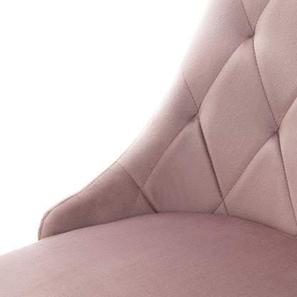 Louis Quilter Velour Pink Chair 55x50x56 cm