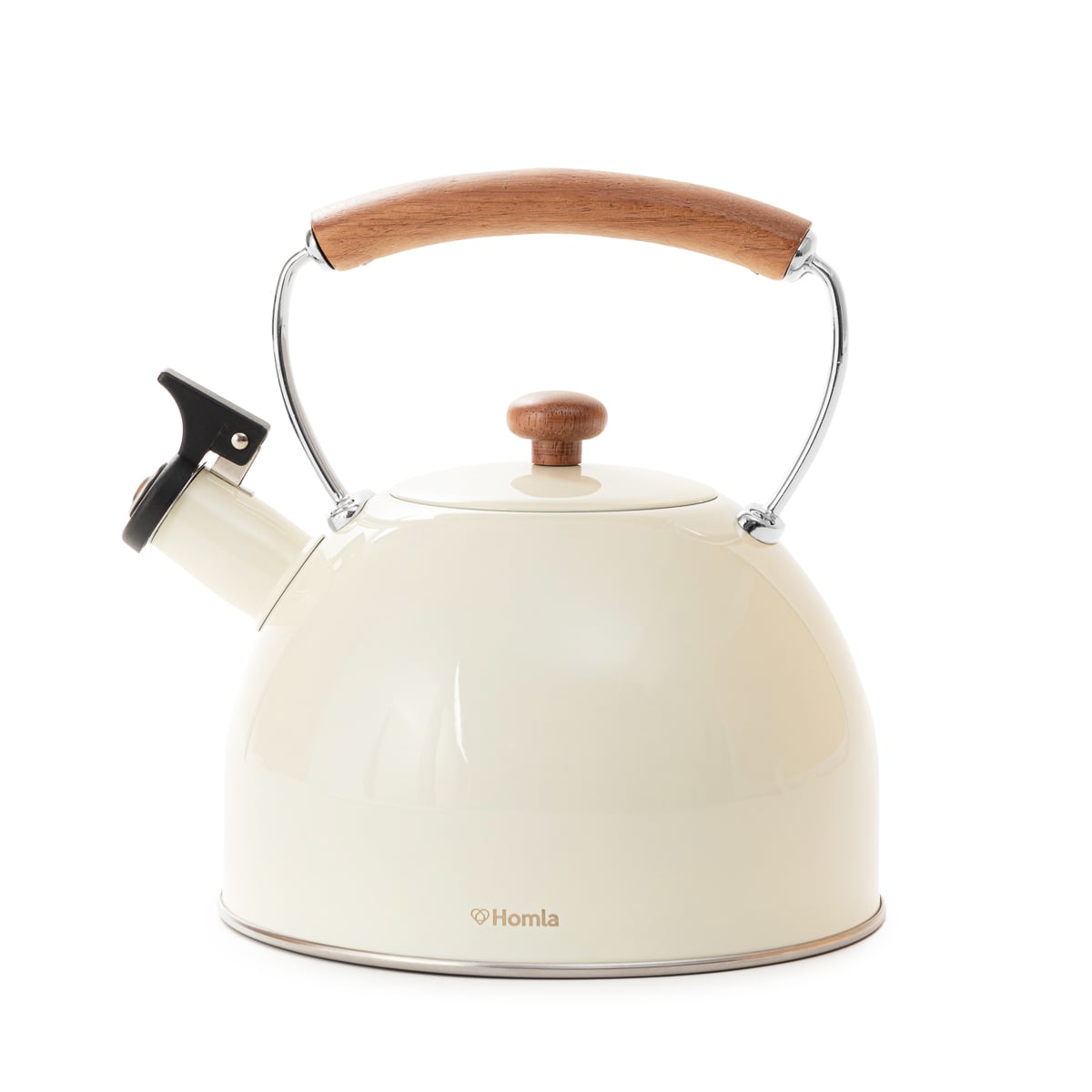 VIRGEN Cream Kettle with Wooden Handle 2.5L