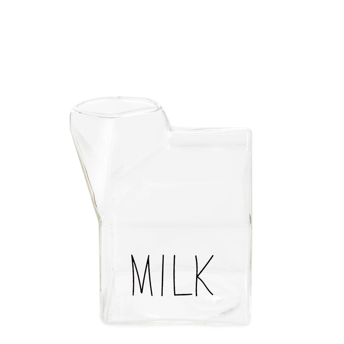 MILKI Glass Creamer 350ml - Durable Borosilicate Milk Server