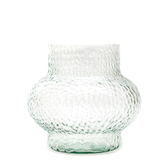 GALTO Hammered Glass Vase 23x24.5x23 cm