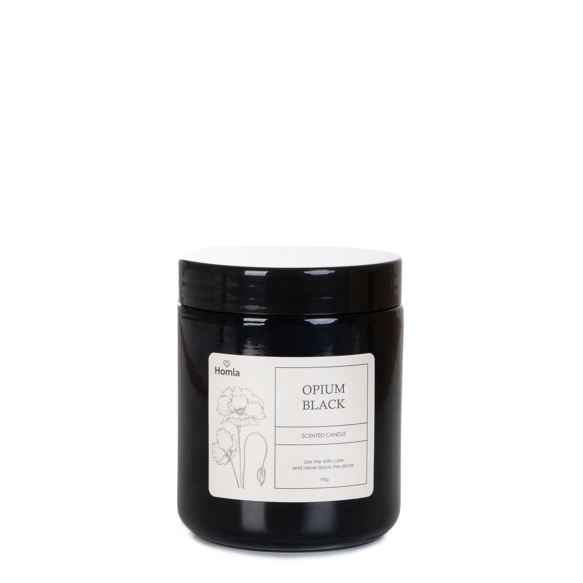 TOFU Opium Black Scented Candle 190g