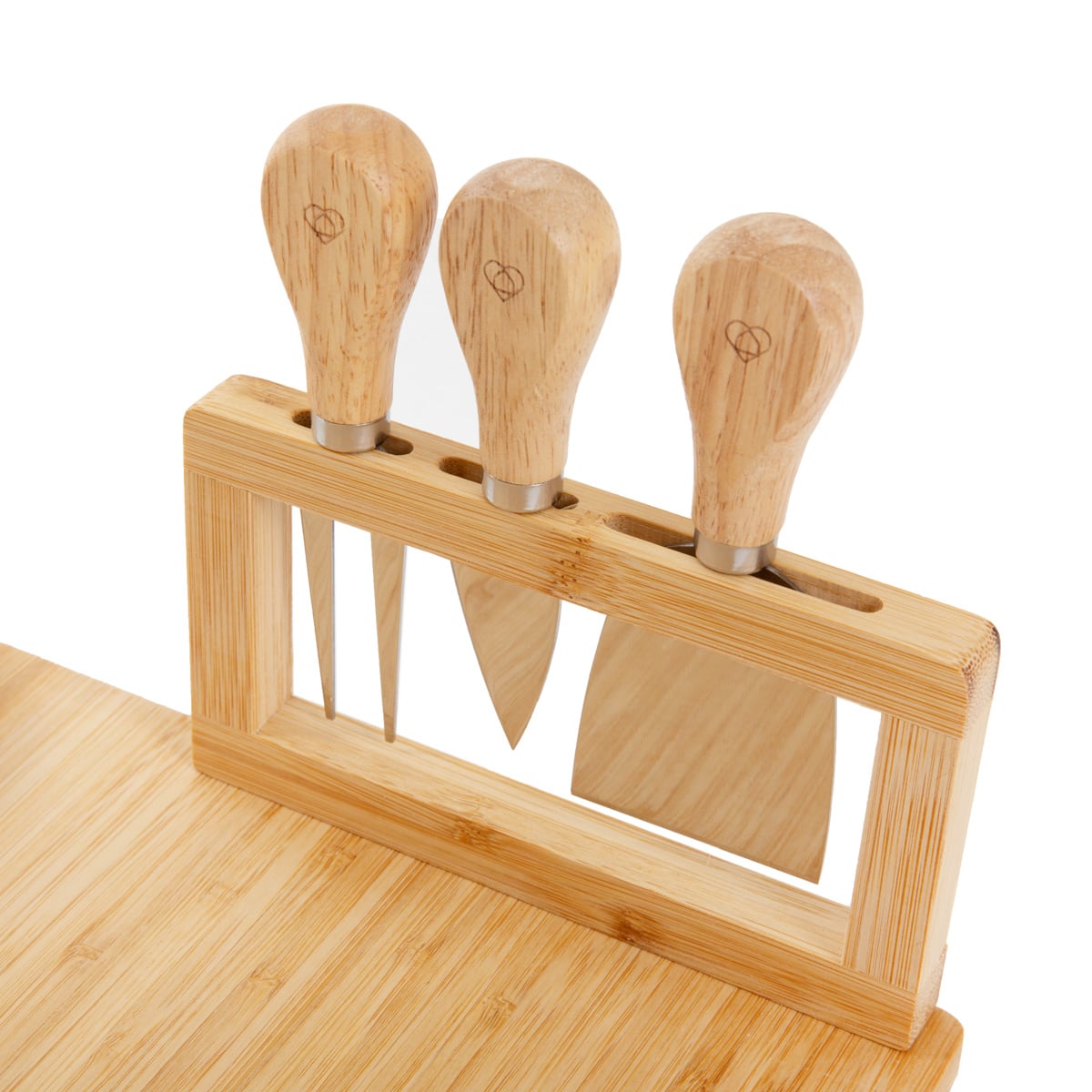 RUMI Serving Board with Bowls and Knives 37x28 cm