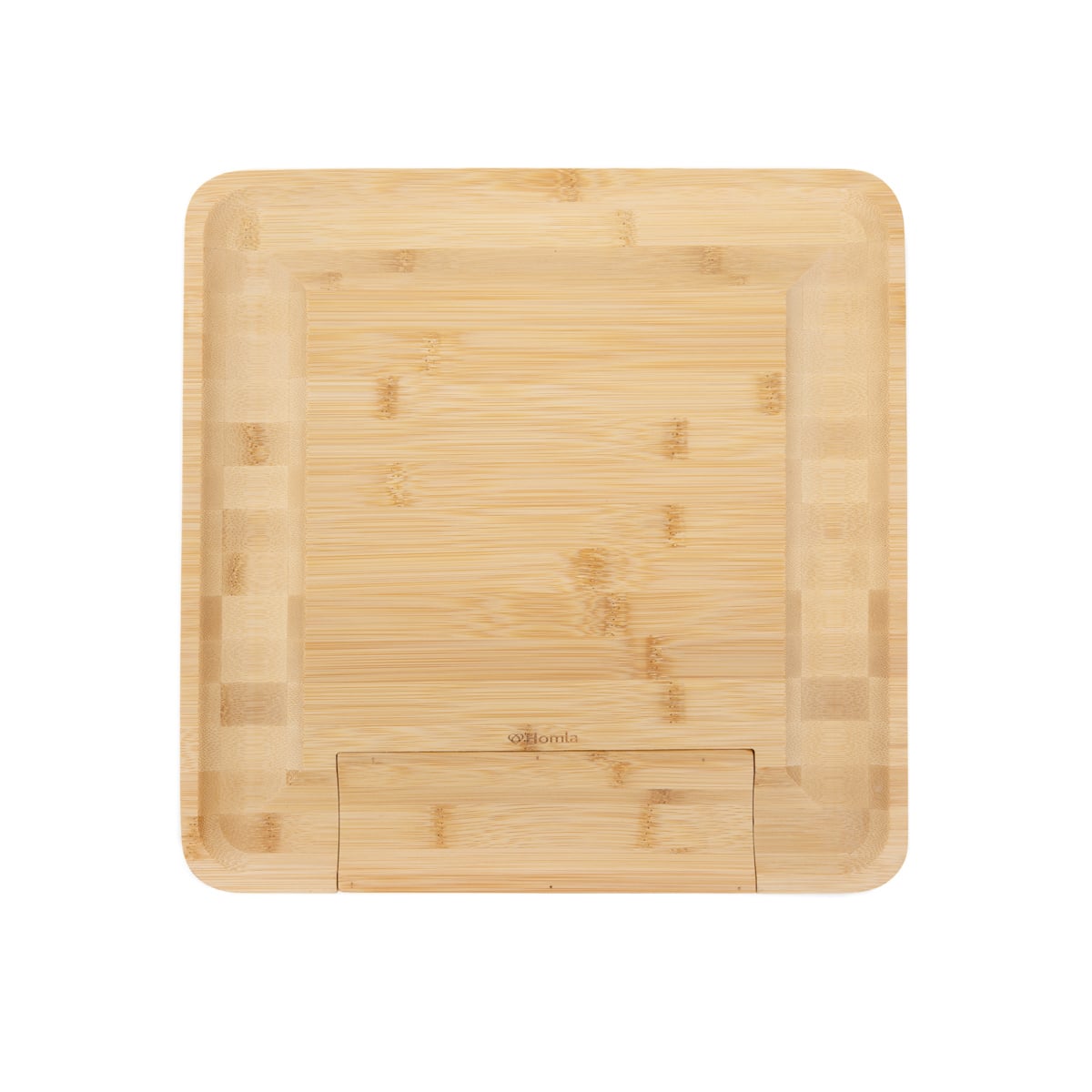 RUMI Serving Board with 4 Knives 34x34 cm