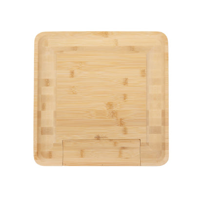 RUMI Serving Board with 4 Knives 34x34 cm