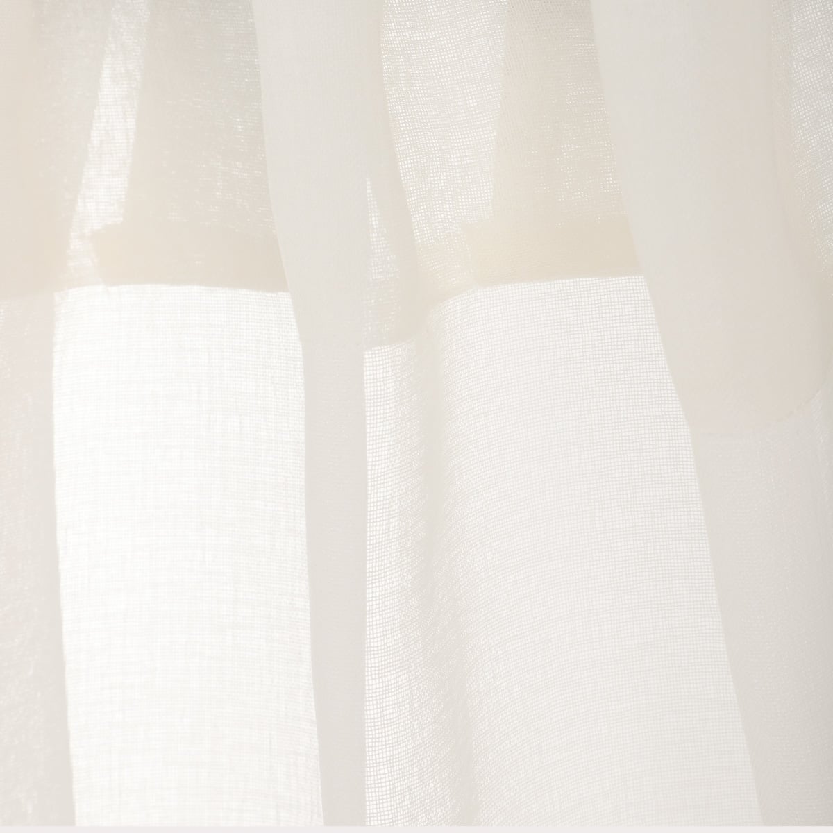 ADI Curtain Blind with Cream Pompons 140x250 cm