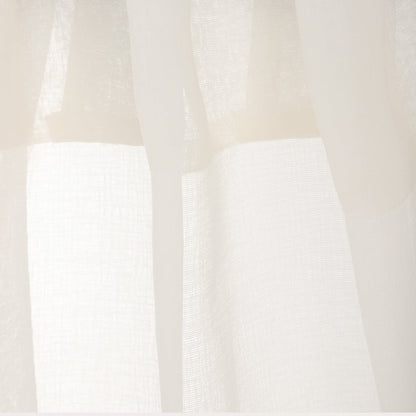 ADI Curtain Blind with Cream Pompons 140x250 cm