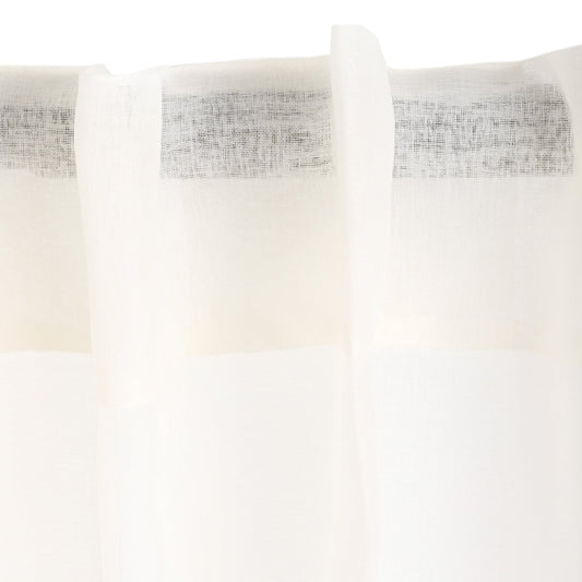 ADI Curtain Blind with Cream Pompons 140x250 cm