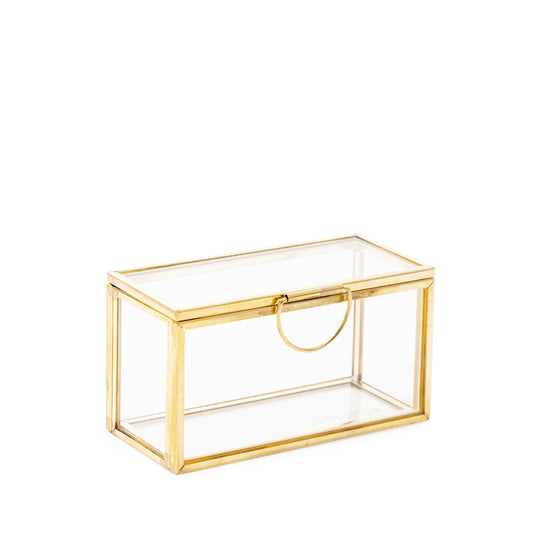 GRAZIA Mini Gold Jewellery Box 9x4x5cm